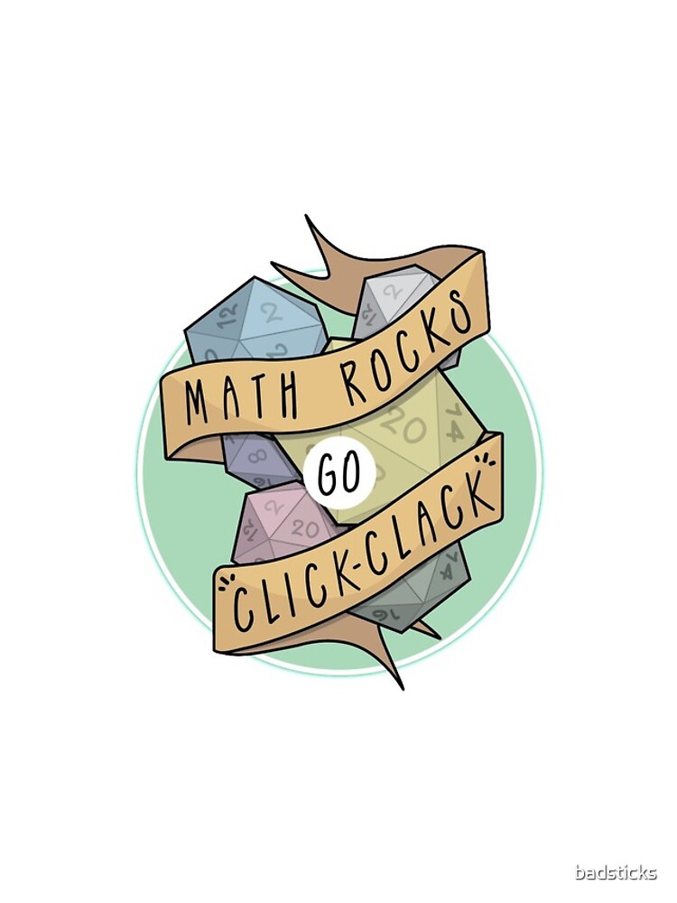 Thumbnail 4 of 4, iPhone Case, Math Rocks go CLICK CLACK designed and sold by badsticks.