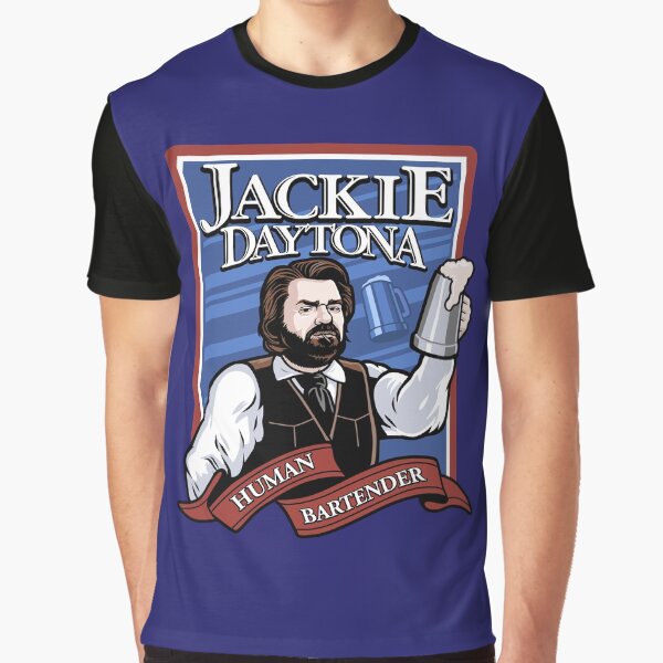 Aperçu de l'œuvre Jackie Daytona- Barman humain régulier créée et vendue par harebrained.