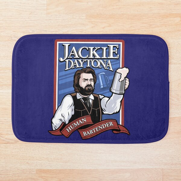 Jackie Daytona- Regular Human Bartender Bath Mat