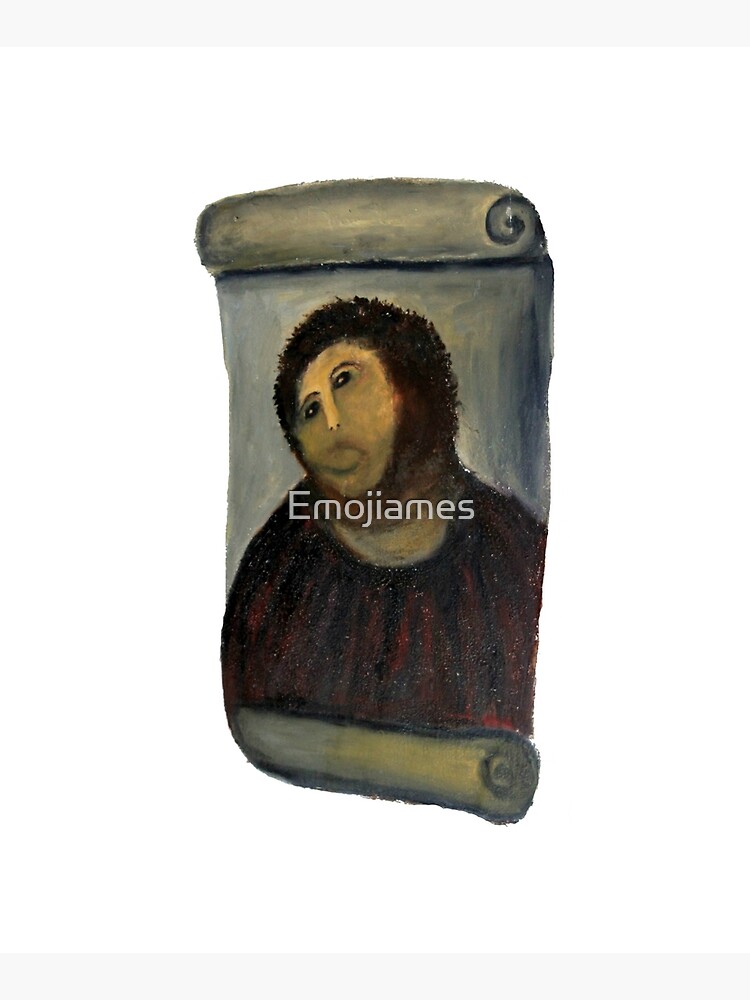 ecce homo restoration by Emojiames