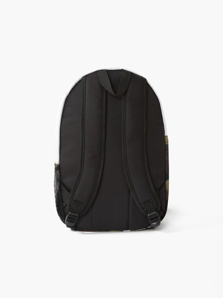 Alternate view of ecce homo restoration Backpack
