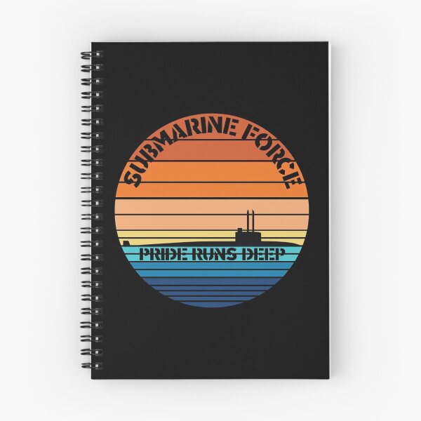 Item preview, Sunset Submarine Force Pride Plain designed and sold by MadMando.