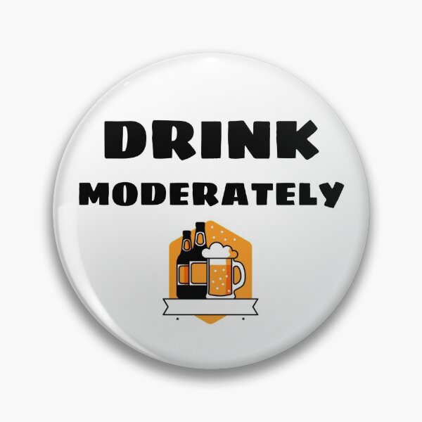 Item preview, Drink Moderately Text Art Design designed and sold by Aldrin Capco.