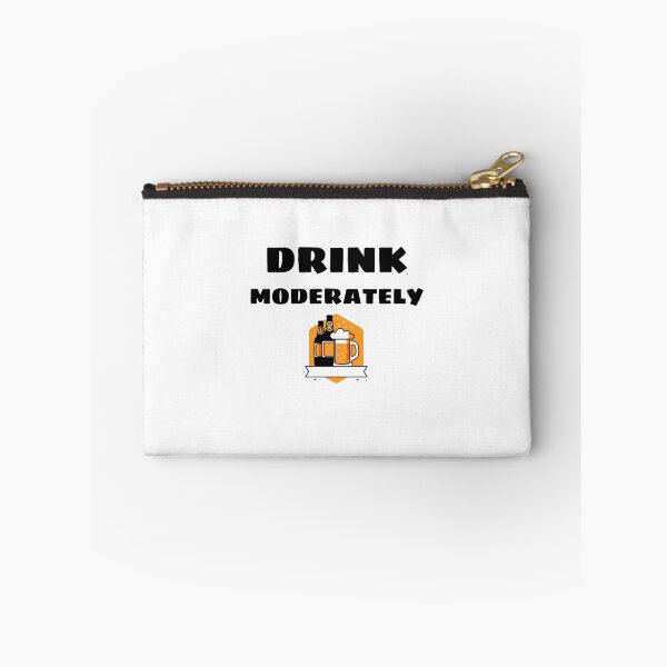 Item preview, Drink Moderately Text Art Design designed and sold by Aldrin Capco.