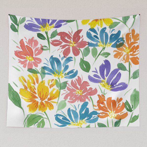 Item preview, Flores silvestres de colores designed and sold by CheriseMorris.