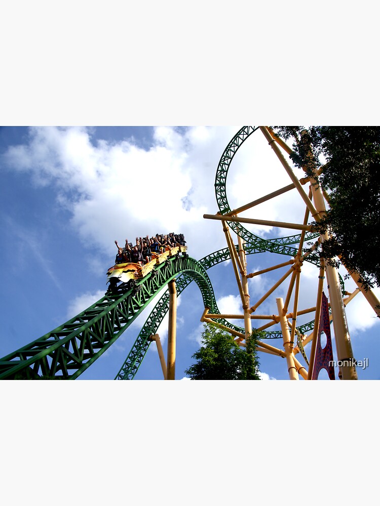 "Cheetah Hunt Roller Coaster, Busch Gardens, Tampa, Florida " Sticker