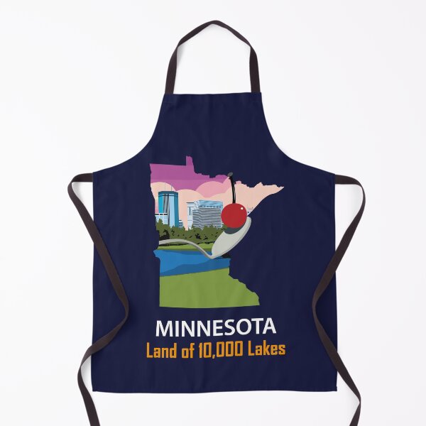 Item preview, Minnesota - The Land of 10 000 Lakes - Bumper Sticker designed and sold by d1mology.