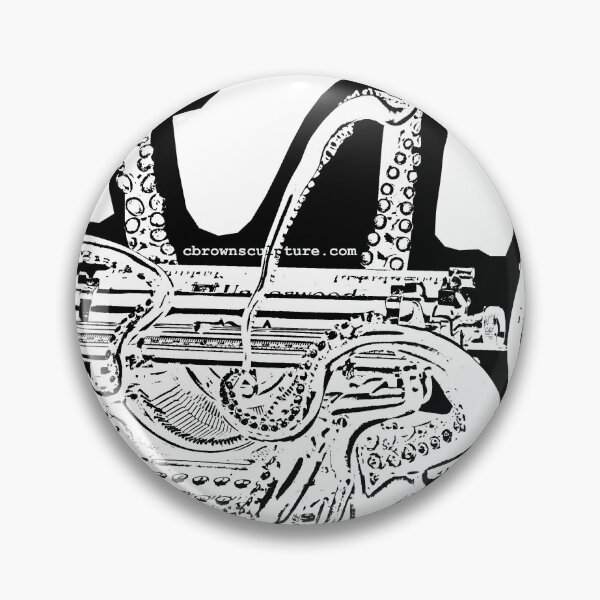 Item preview, Inverted B&W Octopus Typewriter designed and sold by octotypewriter.