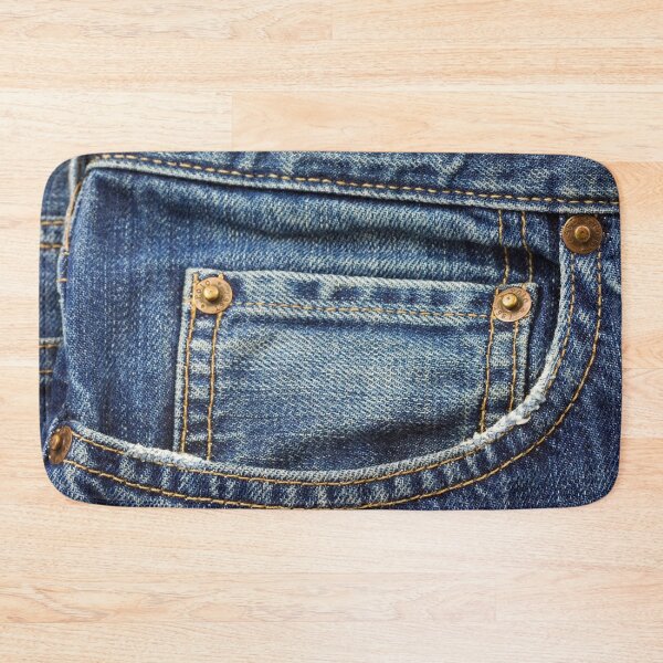 Item preview, blue jean pocket designed and sold by Emojiames.