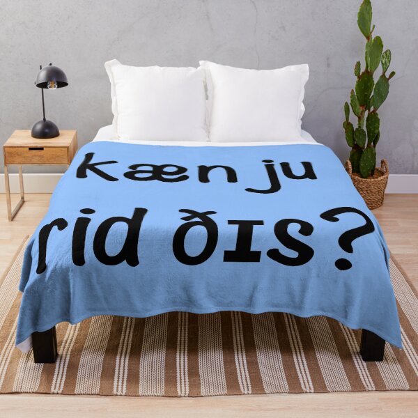Item preview, Can You Read This? in IPA, the International Phonetic Alphabet designed and sold by asleepyfairy.