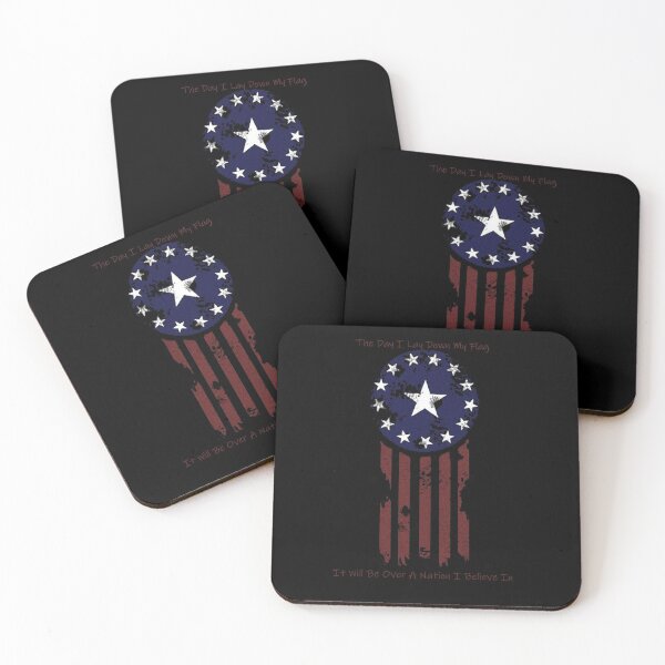 Item preview, Lonesome Road Flag with Quote designed and sold by Tricky1998.