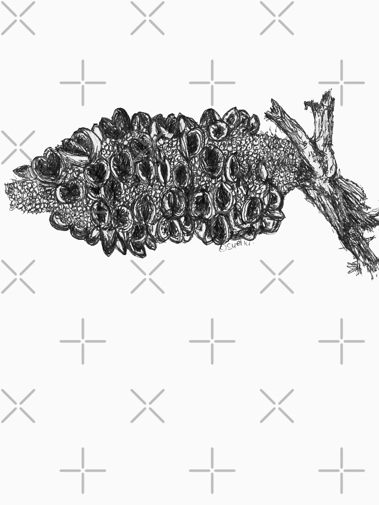 Thumbnail 7 of 7, Essential T-Shirt, Banksia Pod designed and sold by Wildcard-Sue.