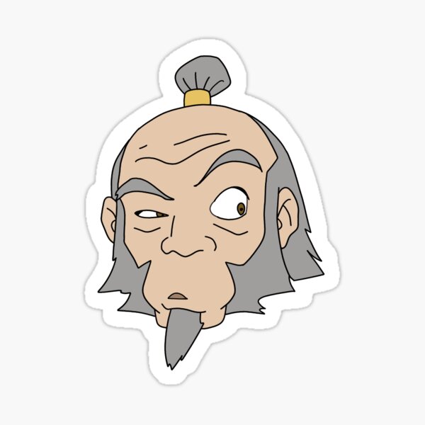 Vista previa del artículo con la obra «Tio Iroh», diseñado y vendido por parmisbashi.