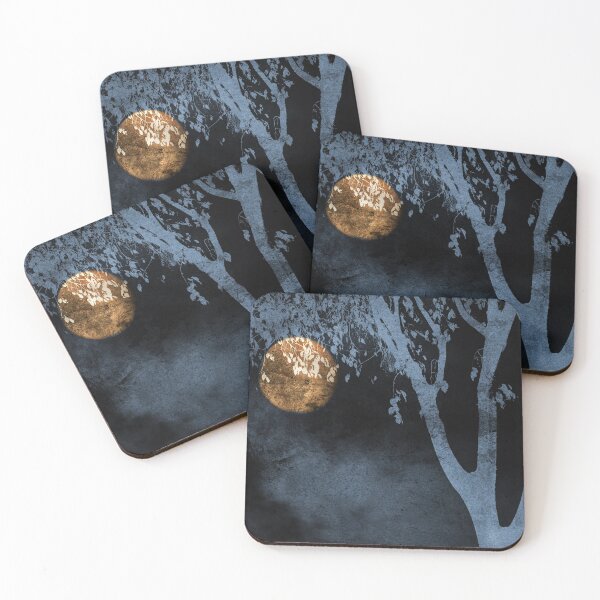 Item preview, Golden Moon and Tree designed and sold by Anna Lemos.