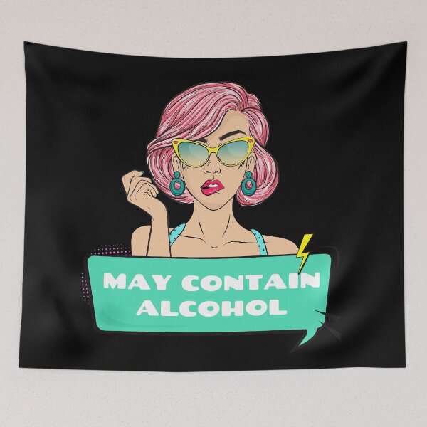 Item preview, May Contain Alcohol Design designed and sold by Paula Helit.
