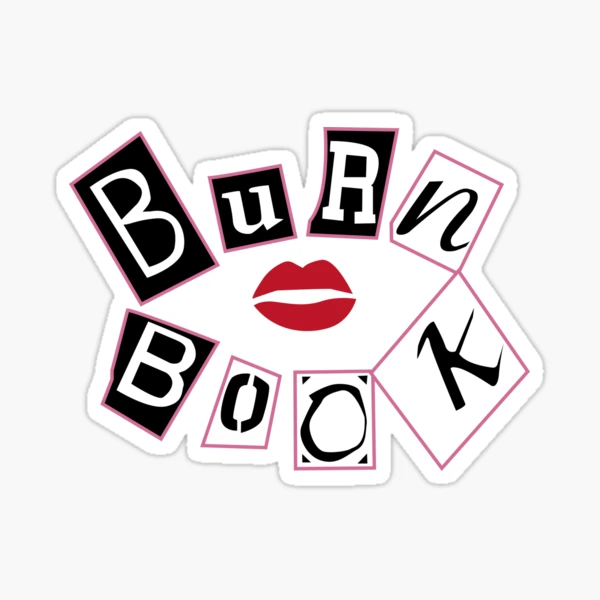 Burn Book - Mean Girls - Sticker