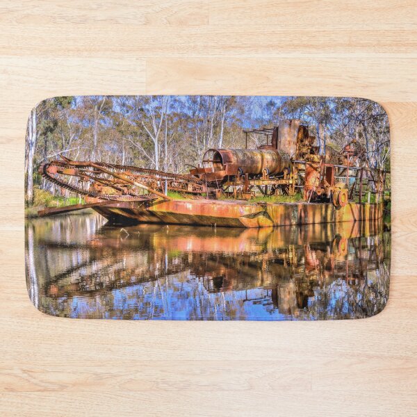 Item preview, Rusting Metal Barge at Maldon designed and sold by Steven Jodoin.