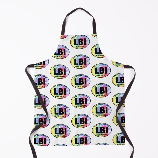 Item preview, Long Beach Island New Jersey Euro Oval Tye Dye designed and sold by DESTINATIONS DECAL.