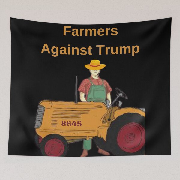 Item preview, Farmers Against Trump 8645 designed and sold by Zachary Hadley.