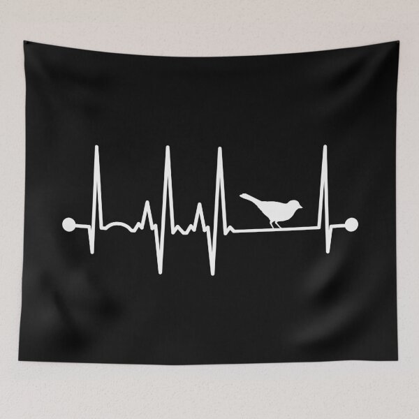 Item preview, Bird Heartbeat designed and sold by teesaurus.