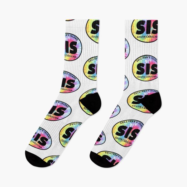 Item preview, Sullivan's Island South Carolina Euro Oval Tye Dye Sullivans designed and sold by DESTINATIONS DECAL.