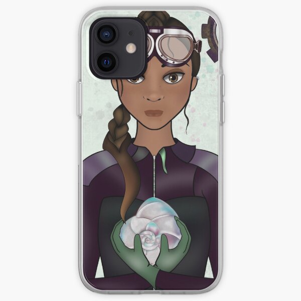 Marine Biologist (STEAMpunk Art) iPhone Soft Case