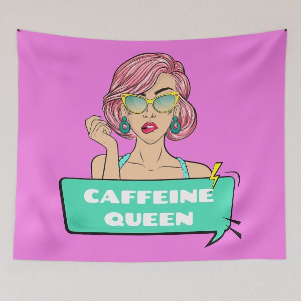 Item preview, Caffiene Queen Design designed and sold by Paula Helit.