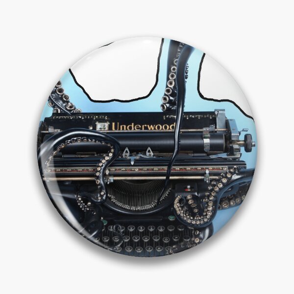 Item preview, Full Color, Contour Outlined Octopus Typewriter designed and sold by octotypewriter.