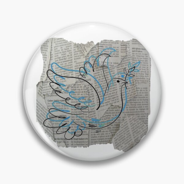 Aperçu de l'œuvre Paix sur papier créée et vendue par CreativeMeaning.