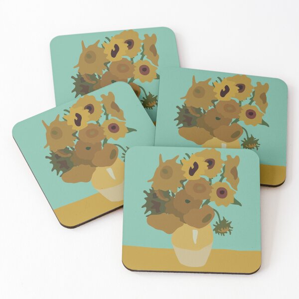 Item preview, Sunflowers Van Gogh- Famous Art- Minimal designed and sold by melinarae.