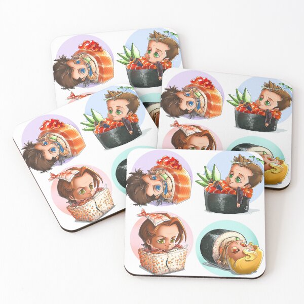 Item preview, Supernatural Team Free Will 2.0  Sushis designed and sold by Gio Guimaraes.