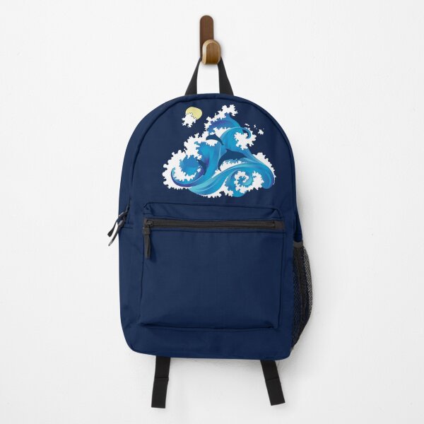 Item preview, Big Waves and Dolphins Playing designed and sold by Anna Lemos.