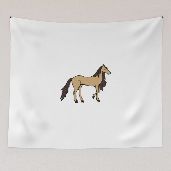Item preview, Chestnut Bay Stallion Horse Print designed and sold by junelight19.