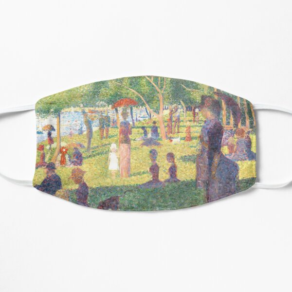 Study for "A Sunday on La Grande Jatte" 1884 Georges Seurat Mask