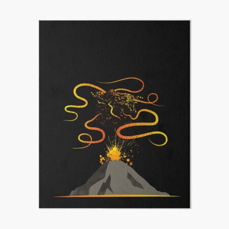 SCP-4338 Vulcan, The Disaster SCP Foundation Art Board Print for Sale by  opalskystudio