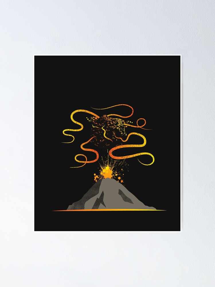 SCP-2886 Planet-Hopping Volcano SCP Foundation Art Print for Sale by  opalskystudio