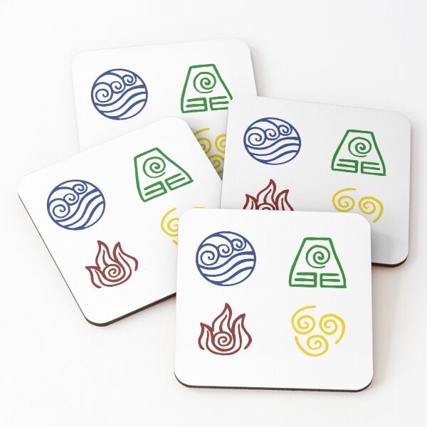 Item preview, Avatar the Last Airbender Four Elements designed and sold by Foxtrot Creations.