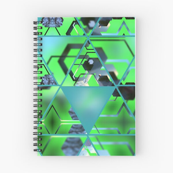 Item preview, Green Geometric Digital Prism designed and sold by Mike Rittenhouse.