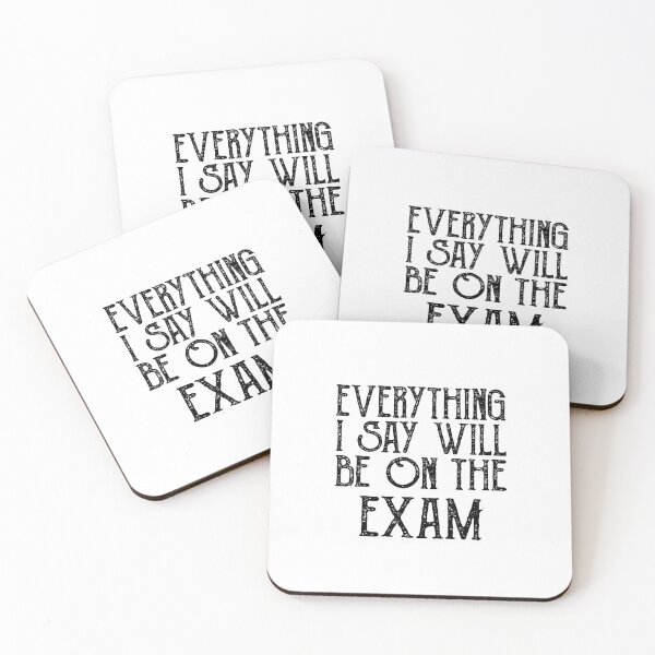 Item preview, Everything I Say Will be On The Exam ,history teacher , Funny Teacher designed and sold by CodingForTech.