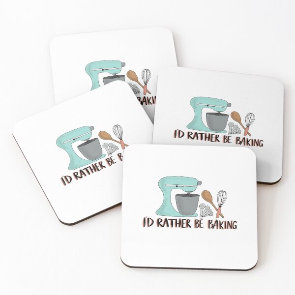 Item preview, I'd Rather Be Baking designed and sold by emilymoeller.