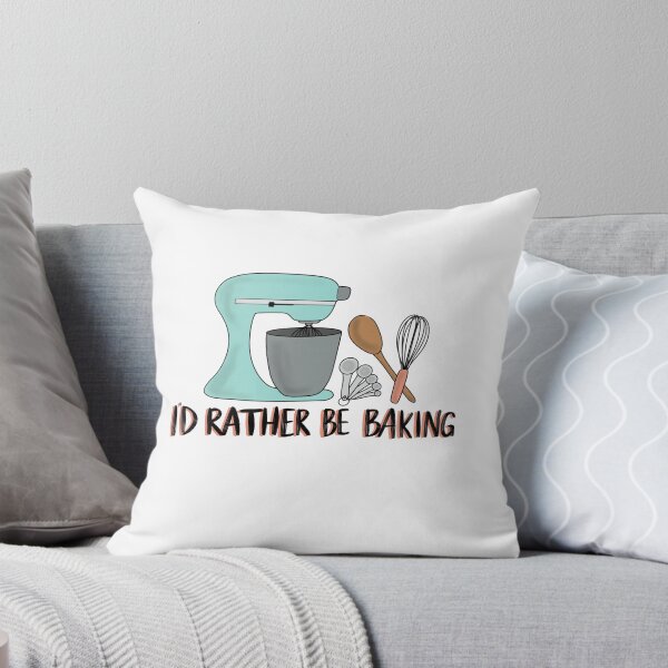 Item preview, I'd Rather Be Baking designed and sold by emilymoeller.