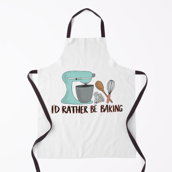 Item preview, I'd Rather Be Baking designed and sold by emilymoeller.