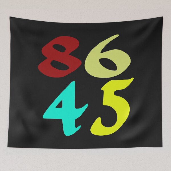 Item preview, ANTI-TRUMP 86 45. designed and sold by leicha.