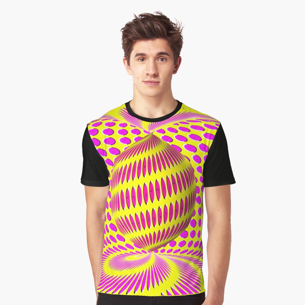 Optical Illusions Op Art T Shirt For Sale By Closeddoor Redbubble Op Art Graphic T Shirts