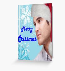 Darren Crissmas card Greeting Card