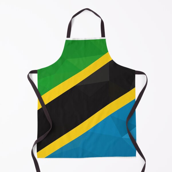 Item preview, Tanzanian Flag Geometric Design – Bold Patriotic Colors designed and sold by OrangePoly.