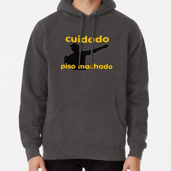Cuidado Piso Machado Pullover Hoodie