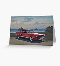 1965 Shelby Mustang G.T.350 Greeting Card