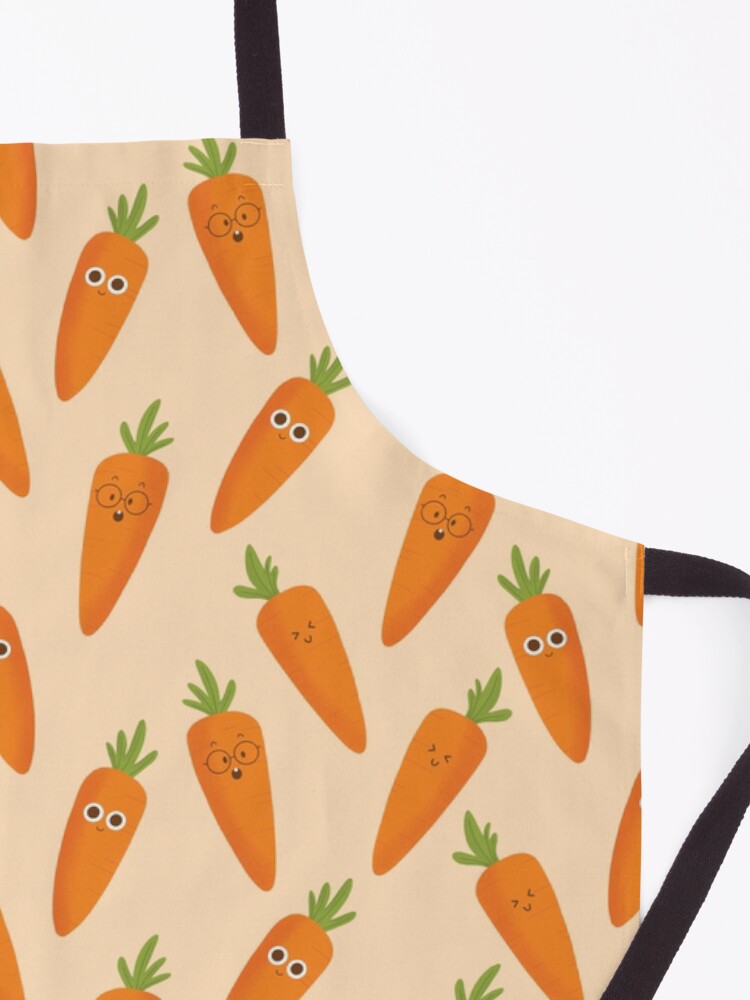 Alternate view of Happy Carrots Apron