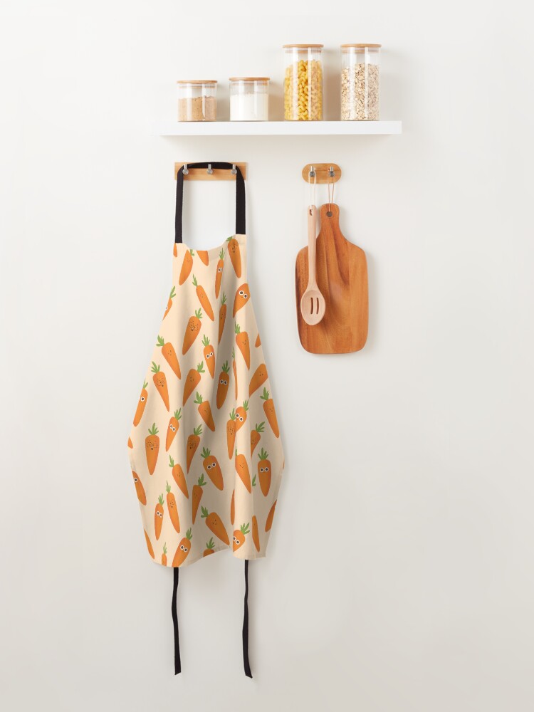 Alternate view of Happy Carrots Apron